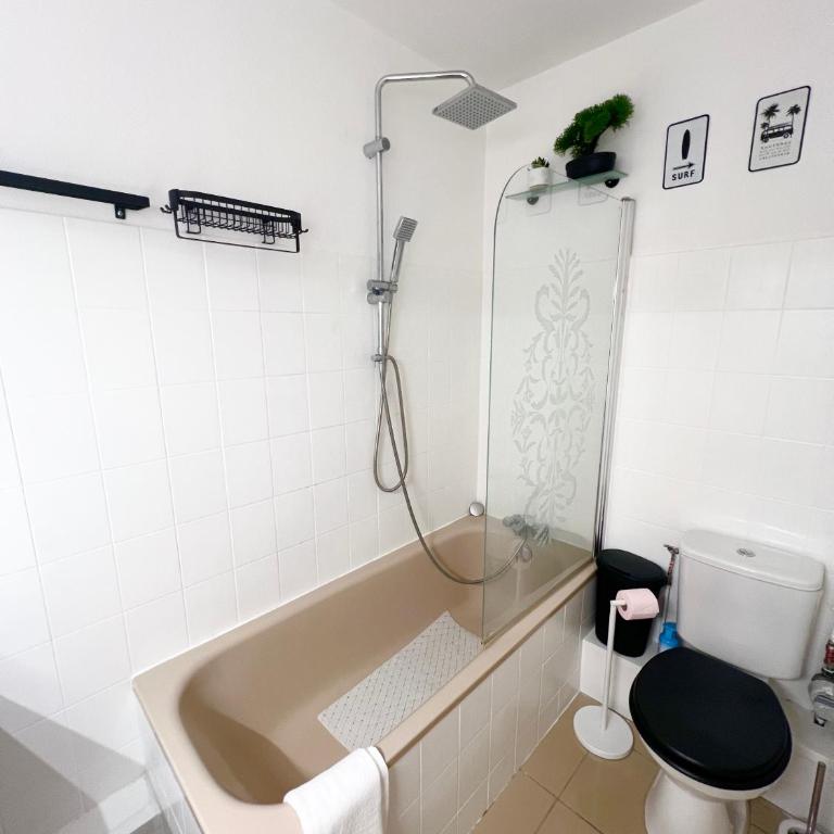 Le Rivage, Balcon & Wifi en Centre-ville, Royan - Appartamento con 1 Camera da Letto con Balcone e Vista Città - 35