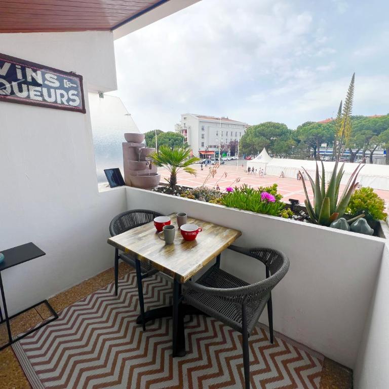 Le Rivage, Balcon & Wifi en Centre-ville, Royan - Appartamento con 1 Camera da Letto con Balcone e Vista Città - 16