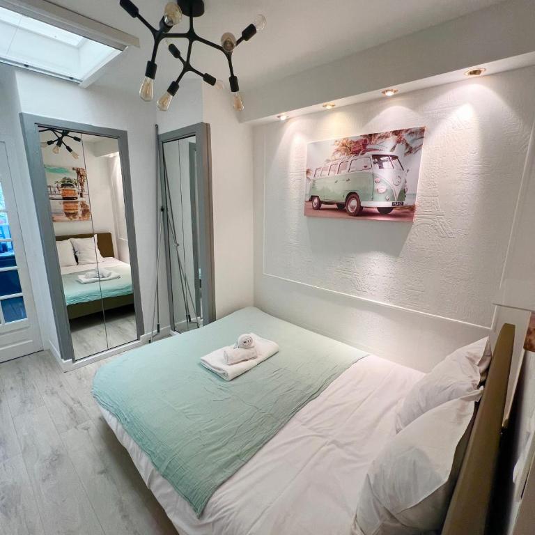 Le Rivage, Balcon & Wifi en Centre-ville, Royan - Appartamento con 1 Camera da Letto con Balcone e Vista Città - 6