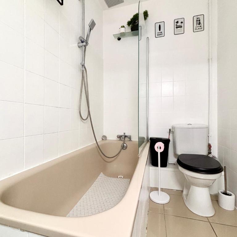 Le Rivage, Balcon & Wifi en Centre-ville, Royan - Appartamento con 1 Camera da Letto con Balcone e Vista Città - 12