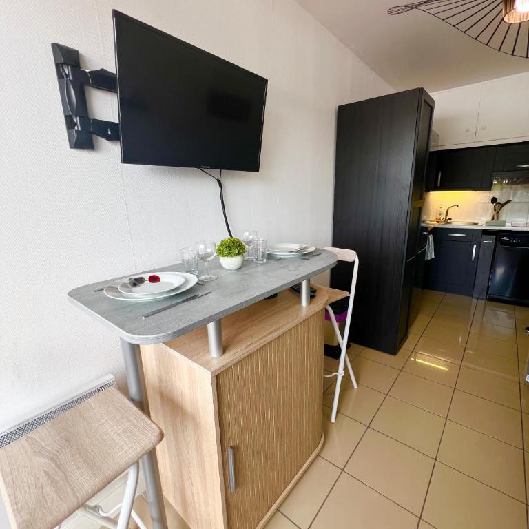 Le Rivage, Balcon & Wifi en Centre-ville, Royan - Appartamento con 1 Camera da Letto con Balcone e Vista Città - 32