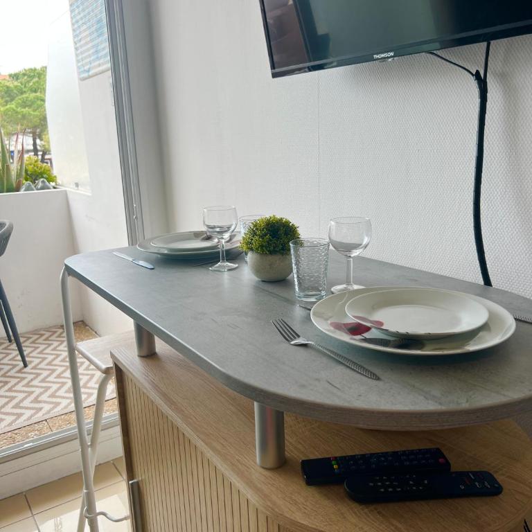 Le Rivage, Balcon & Wifi en Centre-ville, Royan - Appartamento con 1 Camera da Letto con Balcone e Vista Città - 37