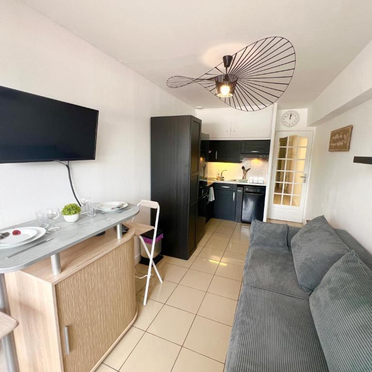 Le Rivage, Balcon & Wifi en Centre-ville, Royan - Appartamento con 1 Camera da Letto con Balcone e Vista Città - 13