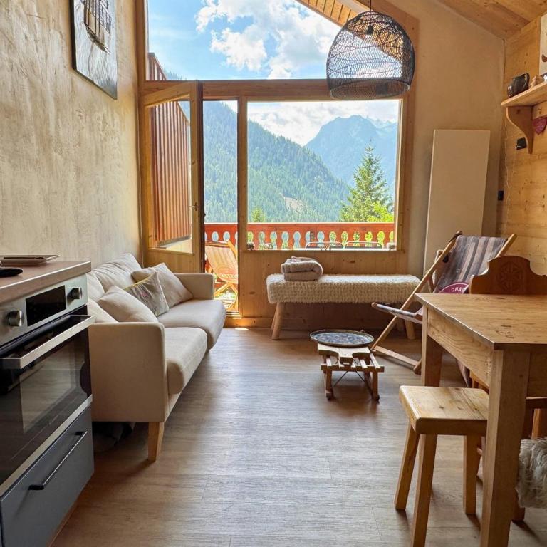 L’Éterlou Au pied des pistes, vue montagne - Appartement avec Terrasse - 7