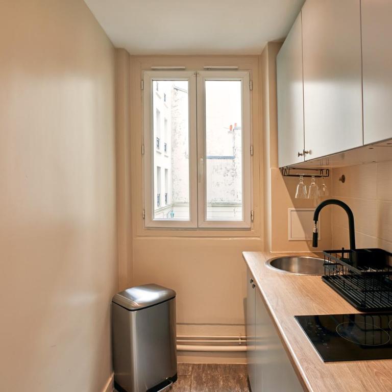 Charming Batignolles Studio - Studio Lit Queen-Size - 8