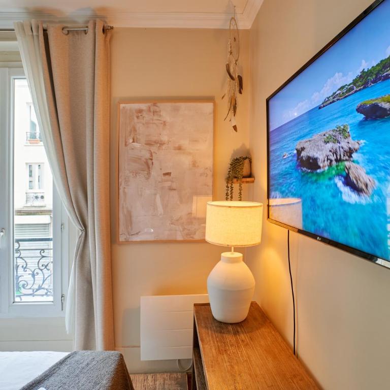 Charming Batignolles Studio - Studio Lit Queen-Size - 13