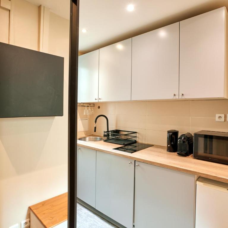 Charming Batignolles Studio - Studio Lit Queen-Size - 7