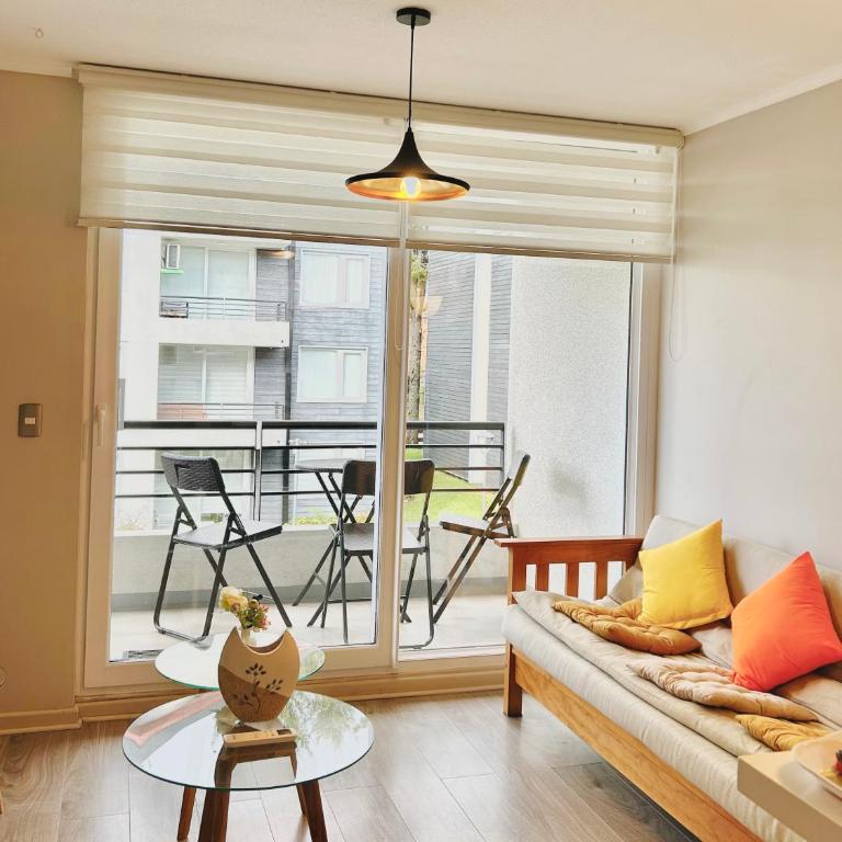 Depto Pucon Wifi y aire acondionado - Apartamento de 1 dormitorio - 3