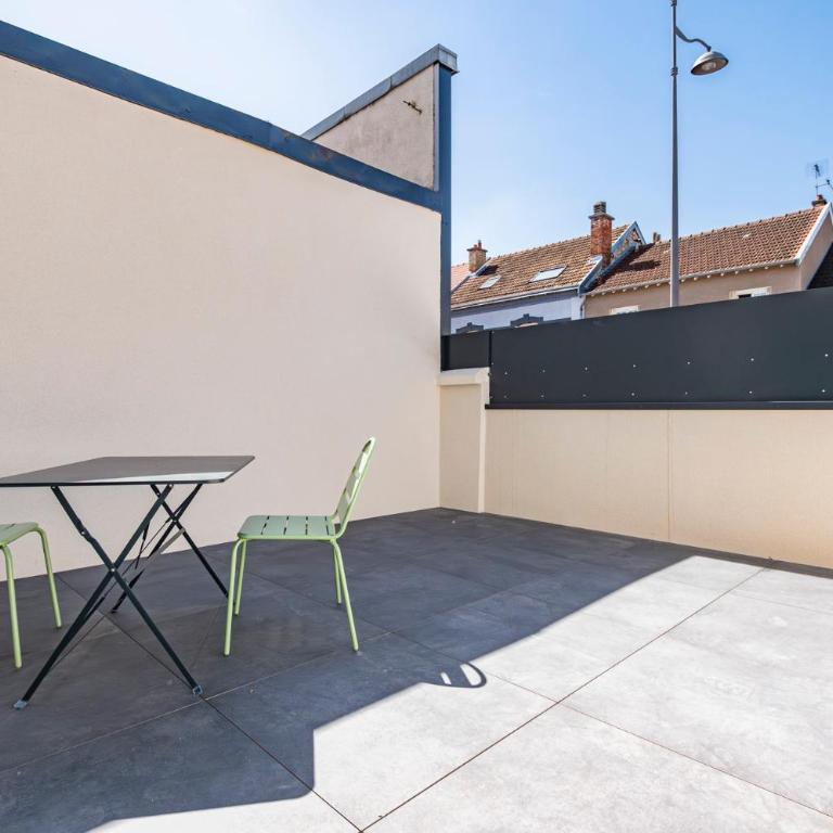 Résidence Courcelles - Appartamento con 1 Camera da Letto e Terrazza - 9
