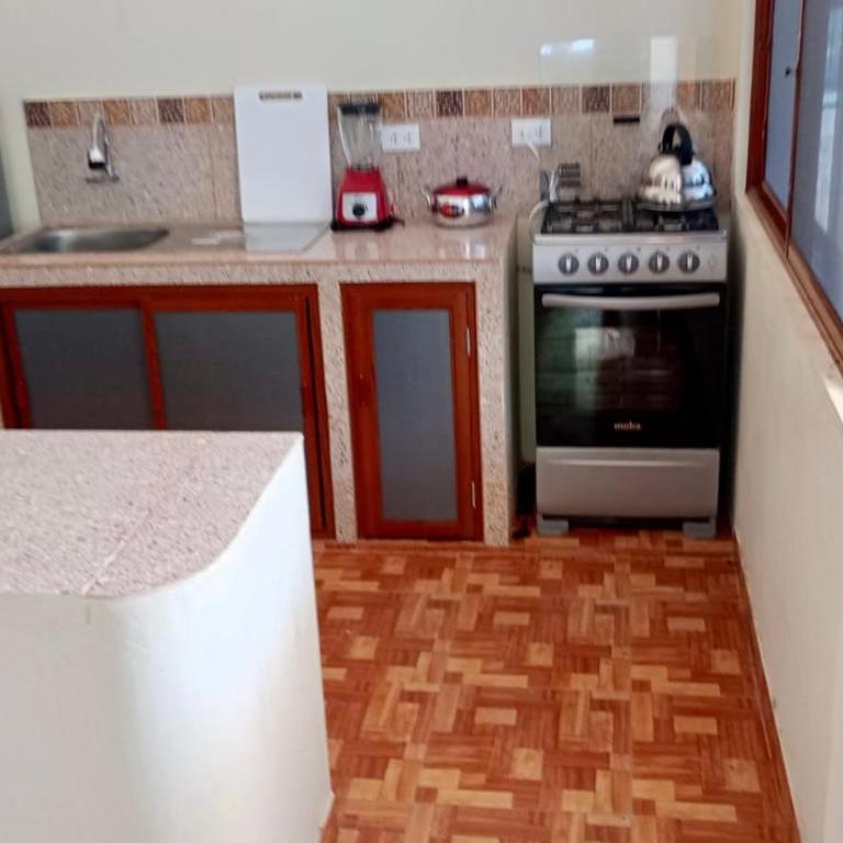 Cabaña Familiar del lago - Sauce - Two-Bedroom Apartment - 4