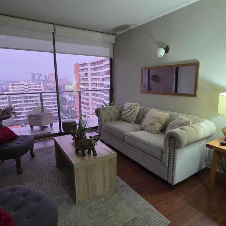 Oceana Suites Antonio Varas - Two-Bedroom Apartment with City View - 1