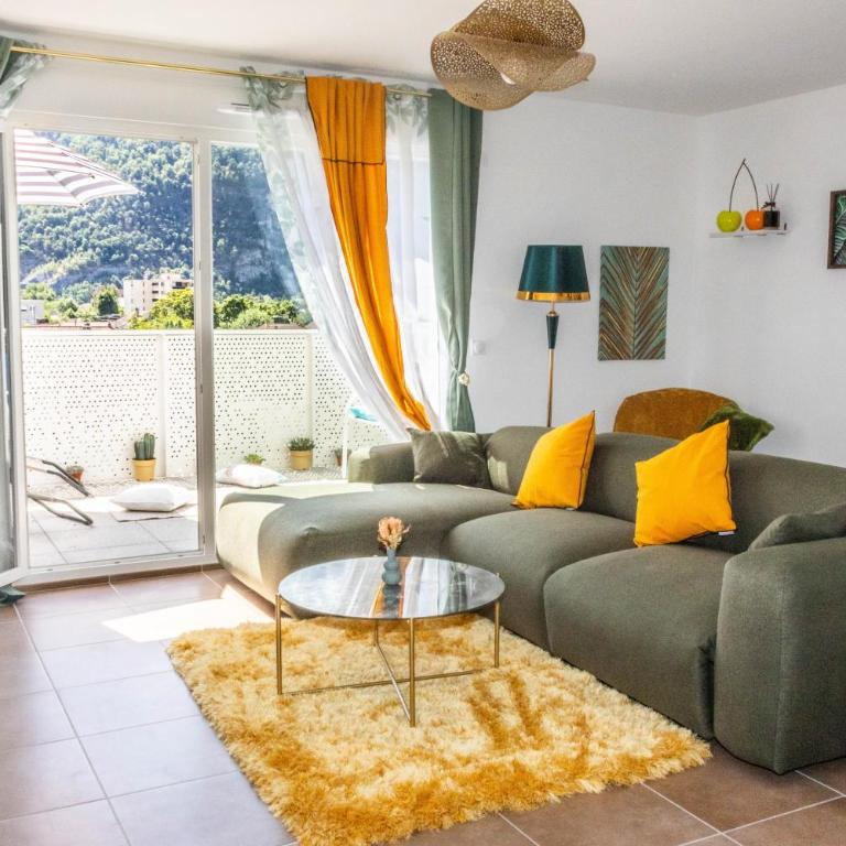 Alpine Arve Get'Away - Appartement avec Vue sur la Montagne - 5