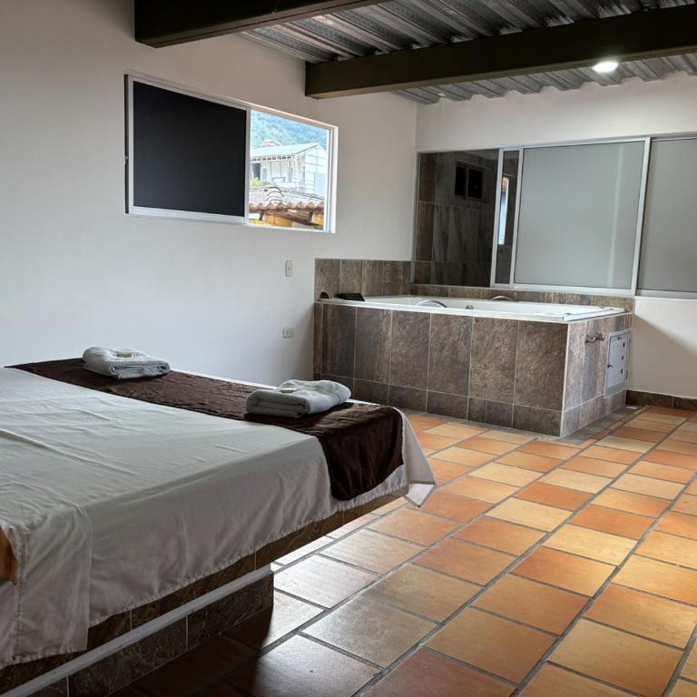 Hotel Balcon Tamesino - Estudio con bañera de hidromasaje - 2
