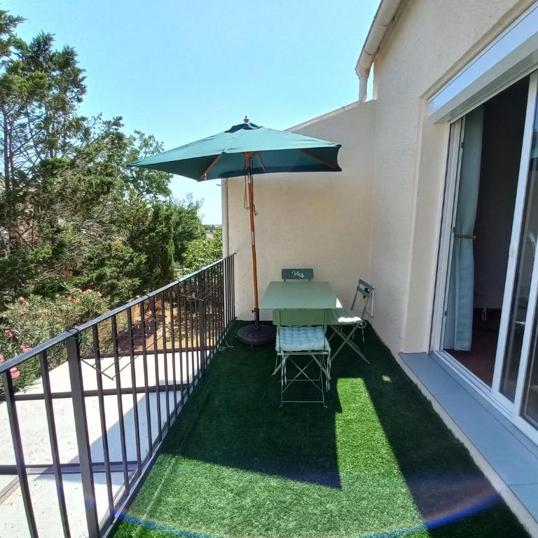 Appartement T2 Duplex 50m2, Marseillan Etang Thau, clim, terrasse - Appartamento con 1 Camera da Letto - 2
