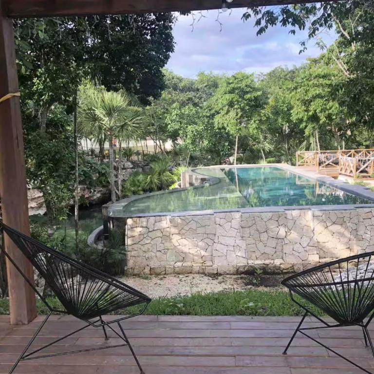 The Strelitzia Project with Private Cenote & Infinity Pool - Apartamento de 1 dormitorio con vistas a la piscina - 4