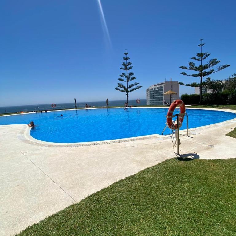 Benalmadena Suite Vistas panorámicas, 2 piscinas, Area infantil, Bar, Jardines y Tenis - One-Bedroom Apartment - 26