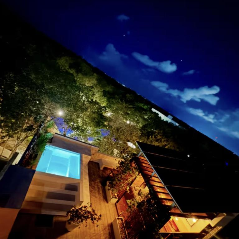 The Strelitzia Project with Private Cenote & Infinity Pool - Apartamento de 1 dormitorio con bañera de hidromasaje en la azotea - 24