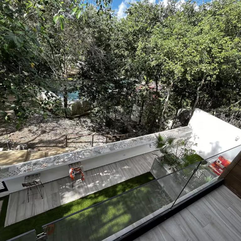 The Strelitzia Project with Private Cenote & Infinity Pool - Apartamento Estudio con cama extragrande - 19