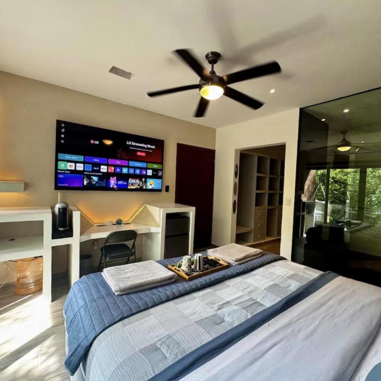 The Strelitzia Project with Private Cenote & Infinity Pool - Apartamento Estudio con cama extragrande - 35