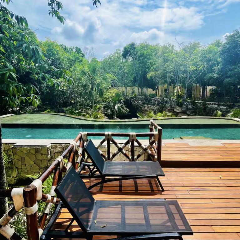 The Strelitzia Project with Private Cenote & Infinity Pool - Apartamento de 1 dormitorio con vistas a la piscina - 30