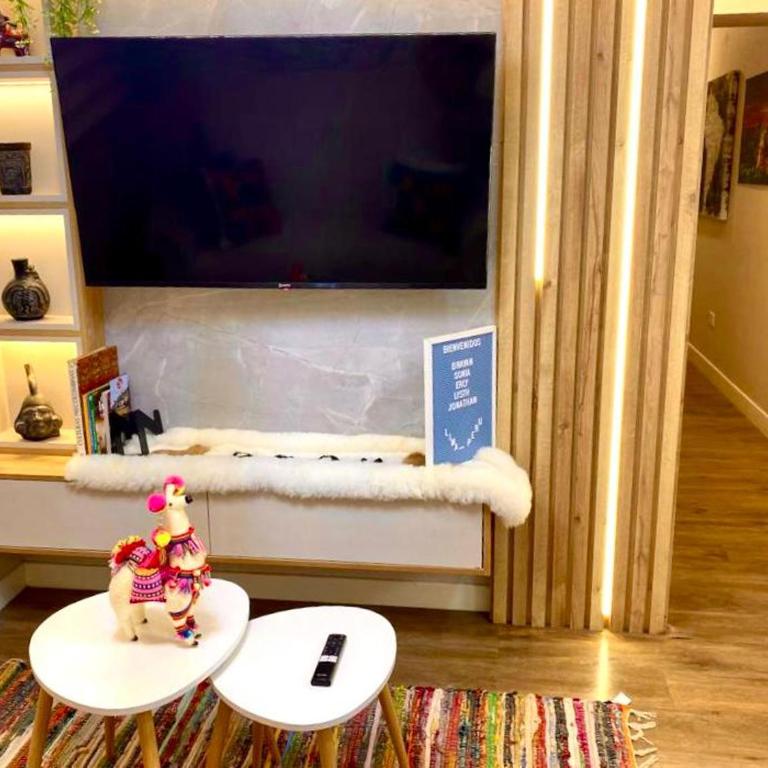 Apartamento familiar 3 habitaciones, piscina cerca a Miraflores - One-Bedroom Apartment - 38
