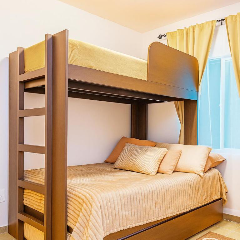 Depa familiar para 6 personas con alberca & cerca del Tren Maya & playa - Apartamento de 2 dormitorios - 8
