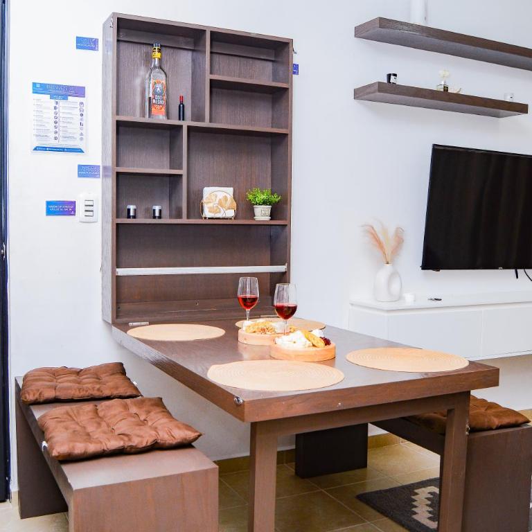 Depa familiar para 6 personas con alberca & cerca del Tren Maya & playa - Apartamento de 2 dormitorios - 16