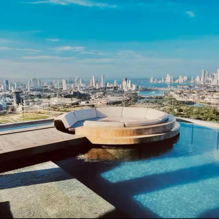 Modern Sunset Stay Cartagena - Two-Bedroom Apartment - 25