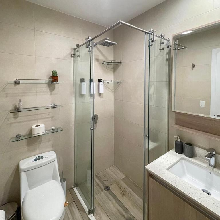 Stunning high-rise suite with panoramic view - Apartamento de 1 dormitorio - 14