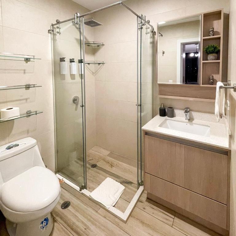 Stunning high-rise suite with panoramic view - Apartamento de 1 dormitorio - 16