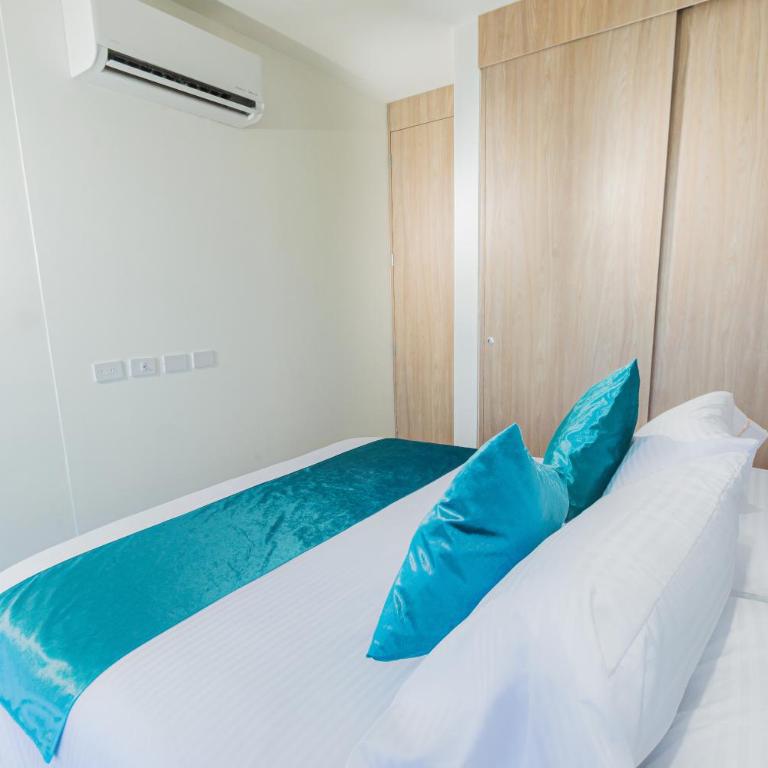 New luxury oceanfront apartment in the Colombian Caribbean, Floor 21 Santa Marta - Two-Bedroom Apartment - 21