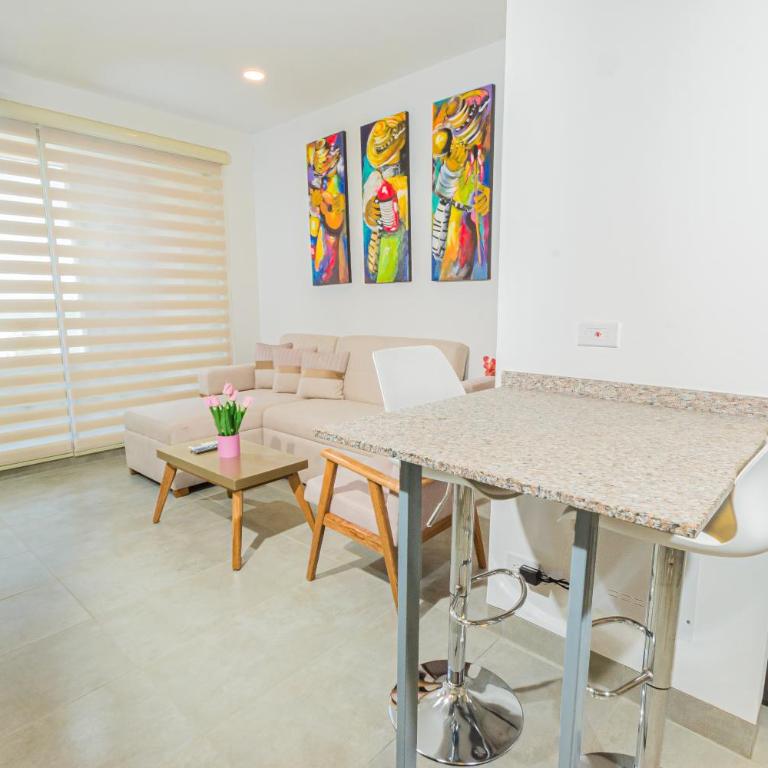 New luxury oceanfront apartment in the Colombian Caribbean, Floor 21 Santa Marta - Two-Bedroom Apartment - 27