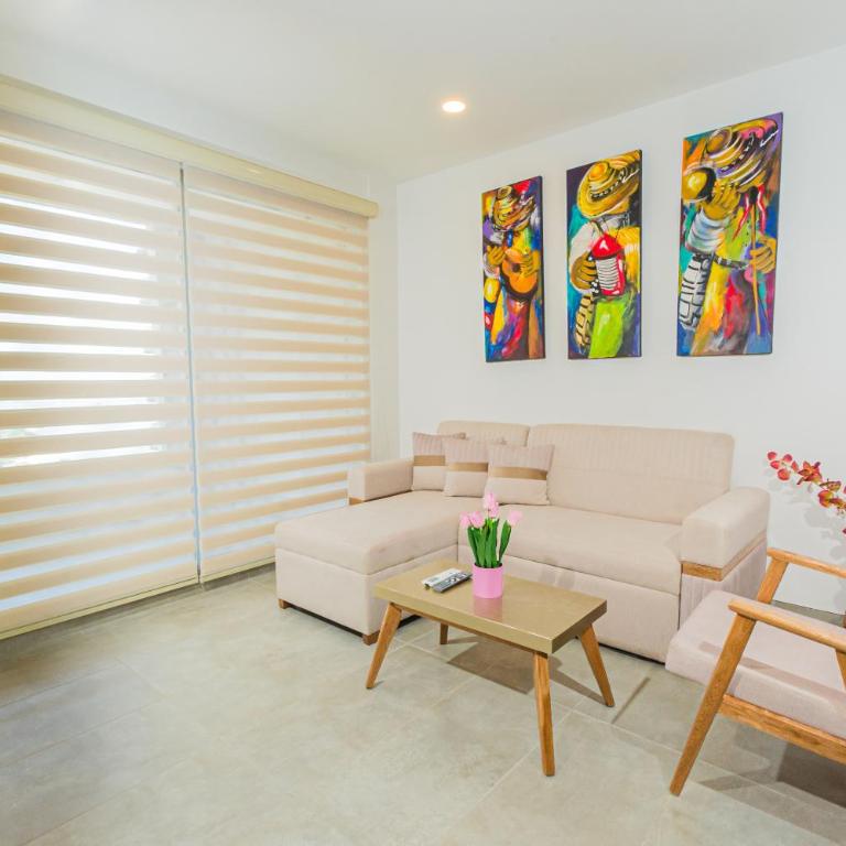New luxury oceanfront apartment in the Colombian Caribbean, Floor 21 Santa Marta - Two-Bedroom Apartment - 26