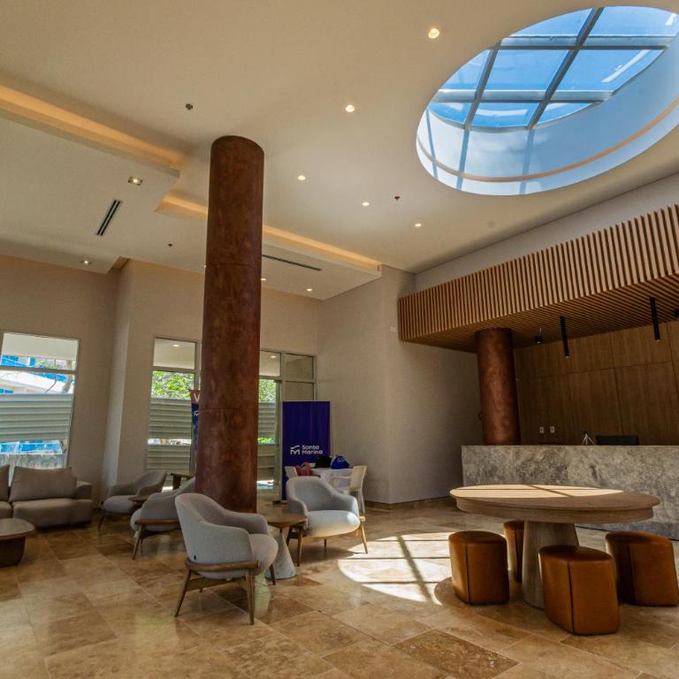 New luxury oceanfront apartment in the Colombian Caribbean, Floor 21 Santa Marta - Two-Bedroom Apartment - 32