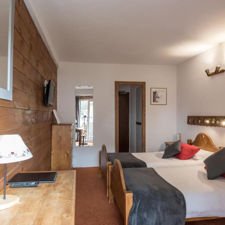 Hotel l'Ecureuil - Chambre Lits Jumeaux - 1