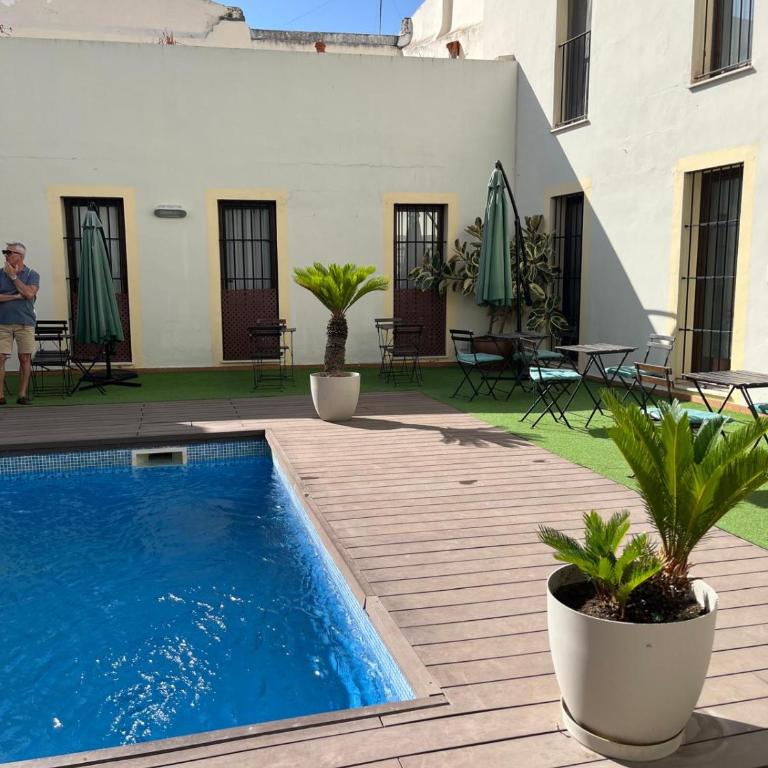 patio de luja centro parking y piscina - Apartamento de 1 dormitorio - 16