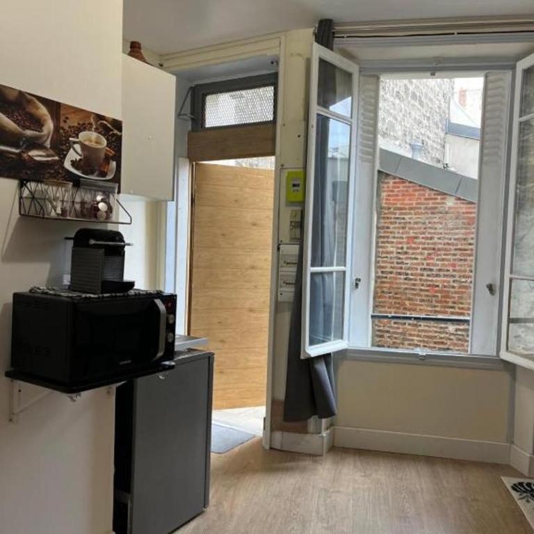 spacieux studio Paris Gambetta - Studio Lit King-Size - 1