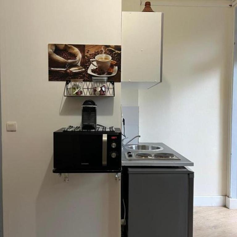spacieux studio Paris Gambetta - Studio Lit King-Size - 15