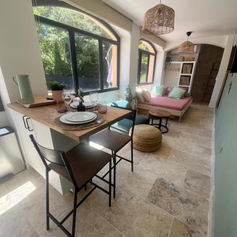 Aix-en-Provence, Cosy studio au calme de la campagne avec Spa et Clim - Apartment mit 1 Schlafzimmer - 43