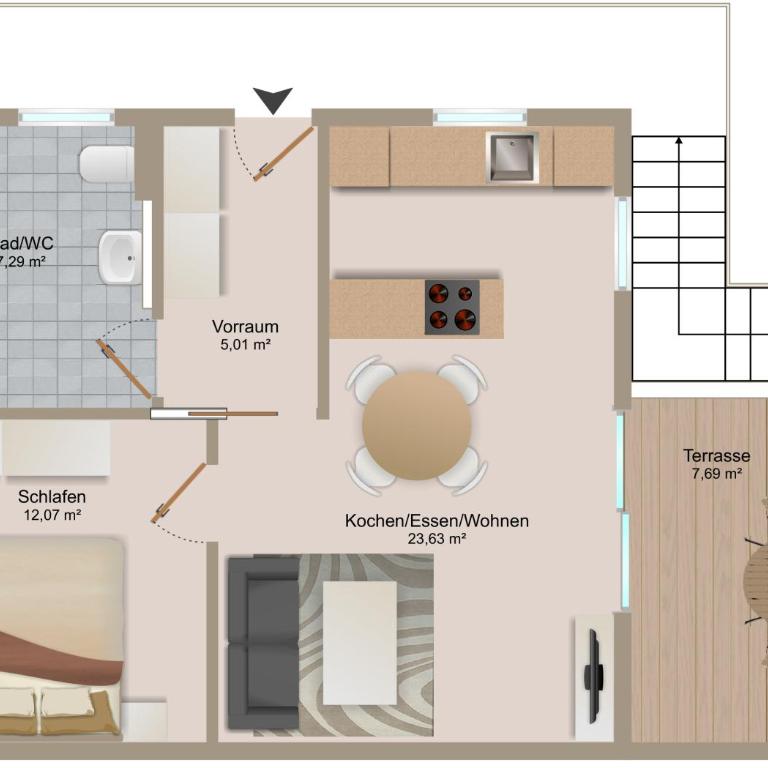 Kolibri Apartment - Appartement 1 Chambre - 15
