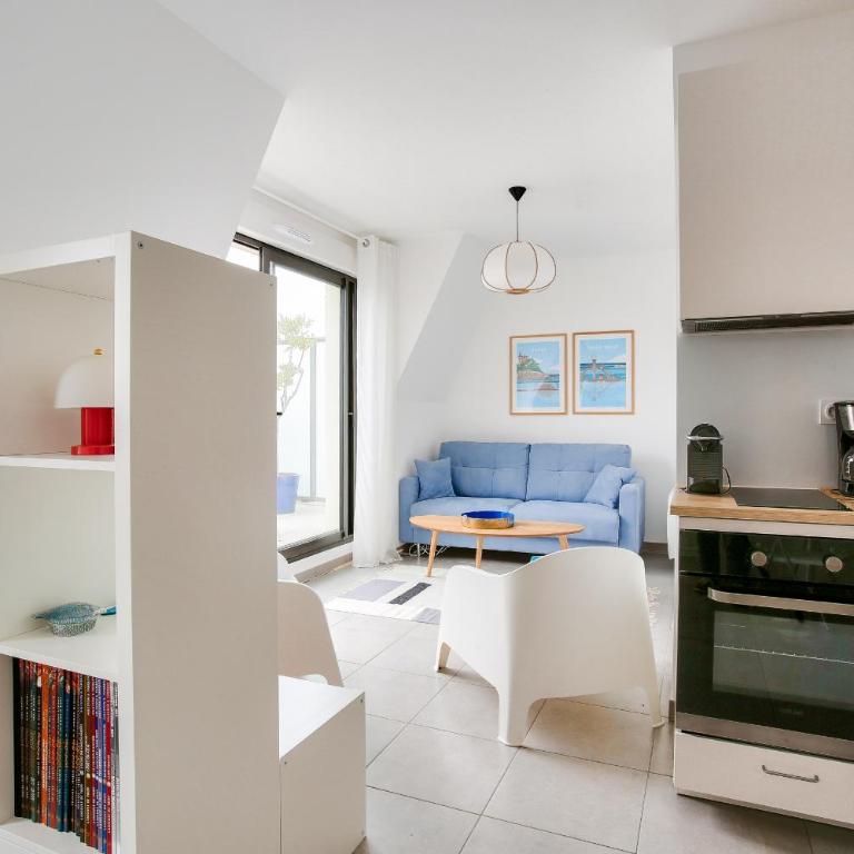 Studio pour 2 avec balcon - 700 m de la plage - Estudio - 4