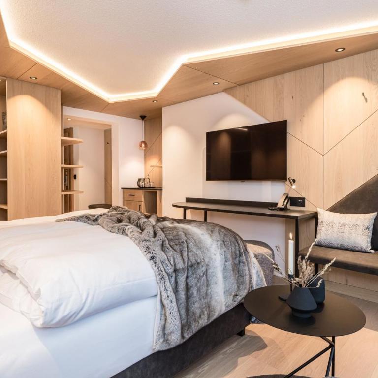 la couronne Hotel & Spa - Habitación Doble Deluxe con vistas al Matterhorn - 1