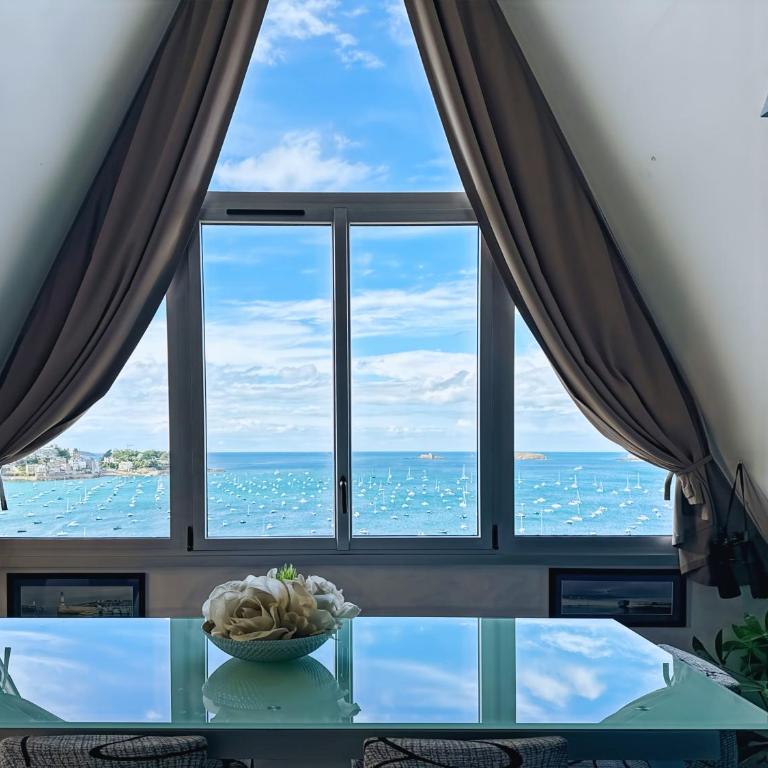 Le Saphir - Vue Mer & Plage Privée - Garage Privé - Appartamento con 2 Camere da Letto - 2