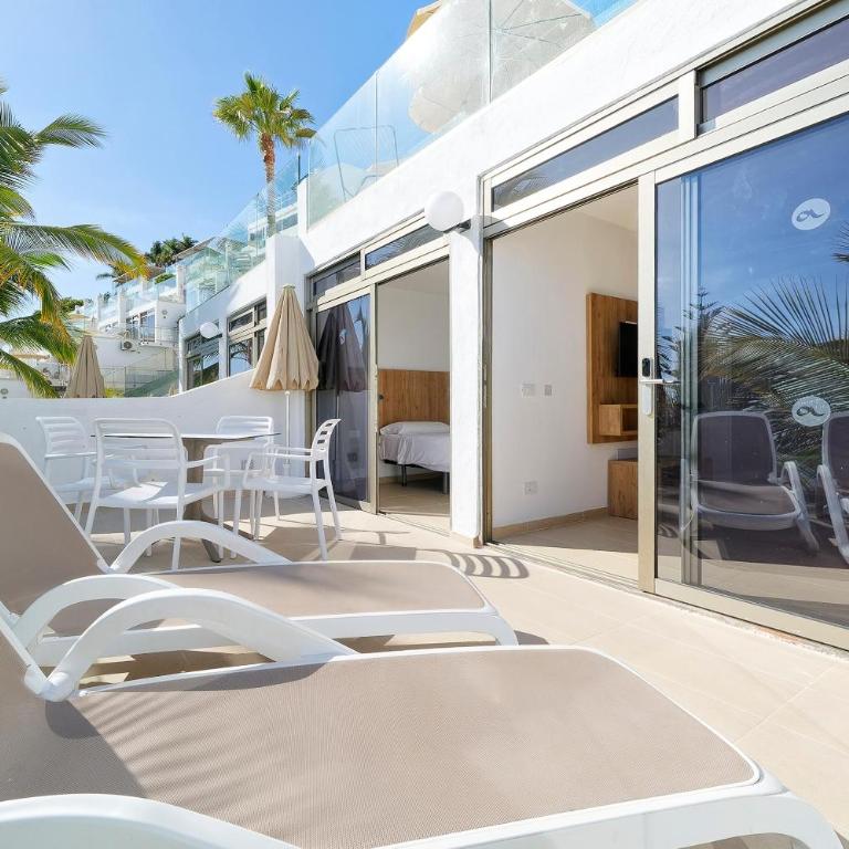 Servatur Altamar - Apartamento Clásico de 1 dormitorio con balcón y vistas parciales al mar - 8