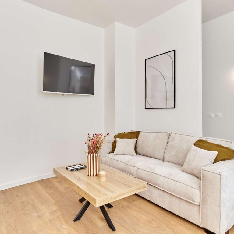 Residence with AC apartments Buttes Chaumont Park - Appartement 1 Chambre - 6