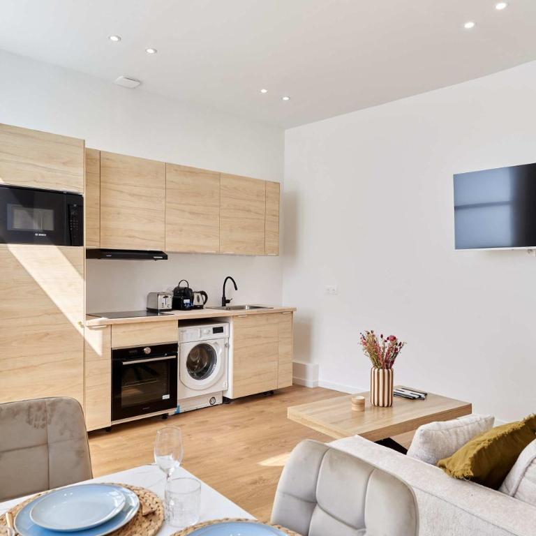 Residence with AC apartments Buttes Chaumont Park - Appartement 1 Chambre - 3