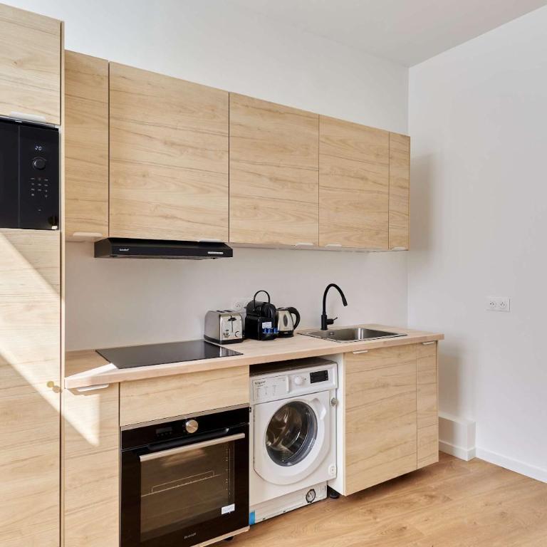 Residence with AC apartments Buttes Chaumont Park - Appartement 1 Chambre - 11