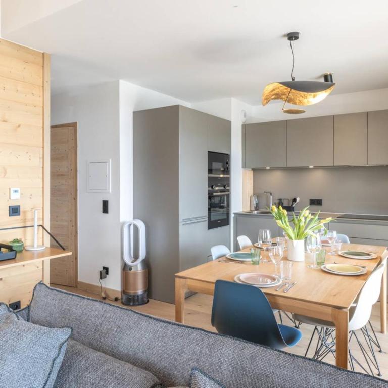 Alpe d'Huez Houses - Cassini- Bel appartement avec vue Ski In-Ski Out pour 6 - Appartement 3 Chambres avec Vue sur la Montagne - 6