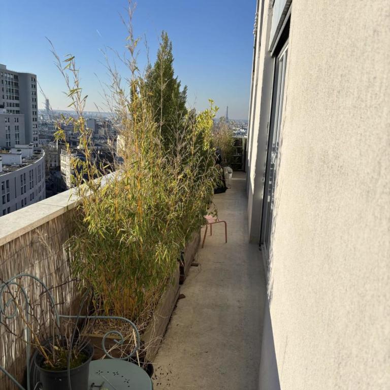 Apartment with terrace and view of Paris - Appartement - 20