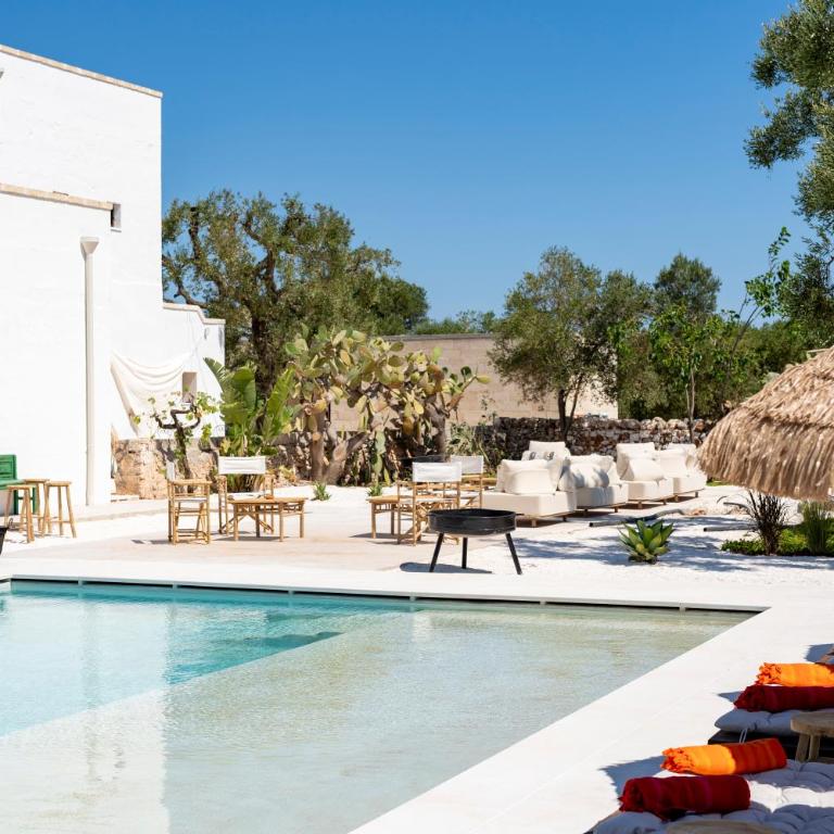 Masseria Guadalupe-Mascienda Guadalupe - Camera Matrimoniale con Patio - 12